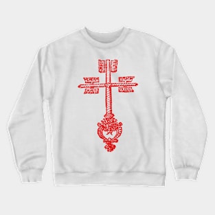 medieval key red Crewneck Sweatshirt